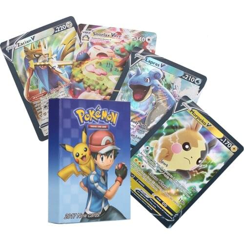 New Arrival Pokemon Card Vmax Card TAG TEAM Shining Cards Game Battle Trading Children Gift Toy