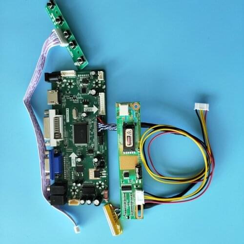 Kit for LP141WX1 TL 1280X800 Display screen HDMI+DVI+VGA LCD 30pin Audio Controller Board moitor M.NT68676 Display panel 14.1"
