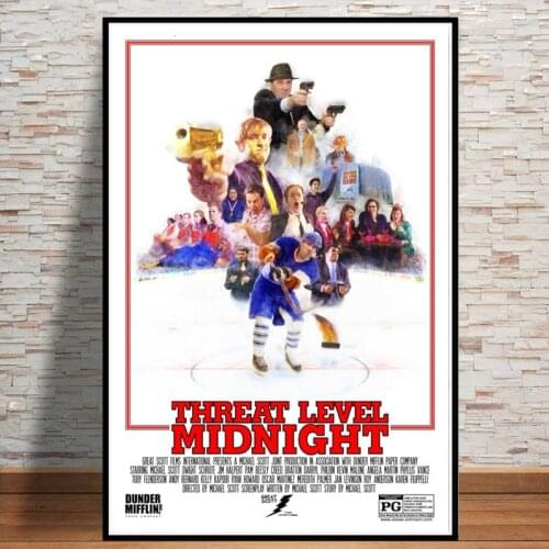 Posters And Prints Painting Calligraphy Wall Art Picture New Risk Level U.s.a. Vintage Movie Decoration Home Decor Tableau