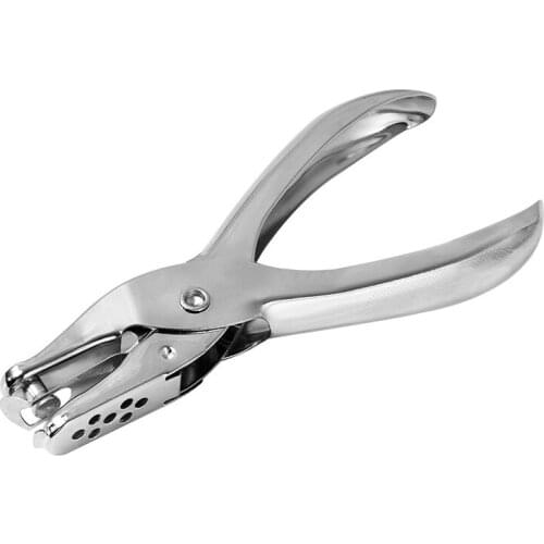 Hand-held Puncher Aperture 6mm Hole Puncher Aperture 6mm Hole Puncher 1-8 Page Portable Hole Puncher