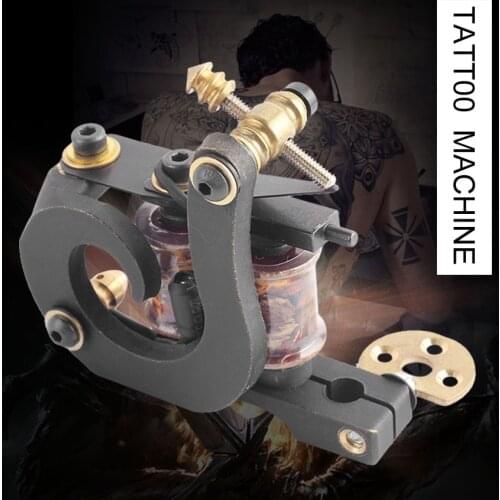 Rotary Machine Gun Tattoo Shader Liner Body Art Permanent Makeup Copper Wrap Coils Machine for Tattoo Needles Power Supply Tools