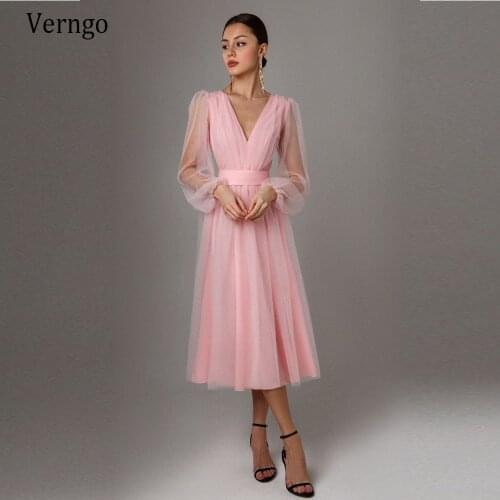 Verngo Women's Dresses Below The Knee
