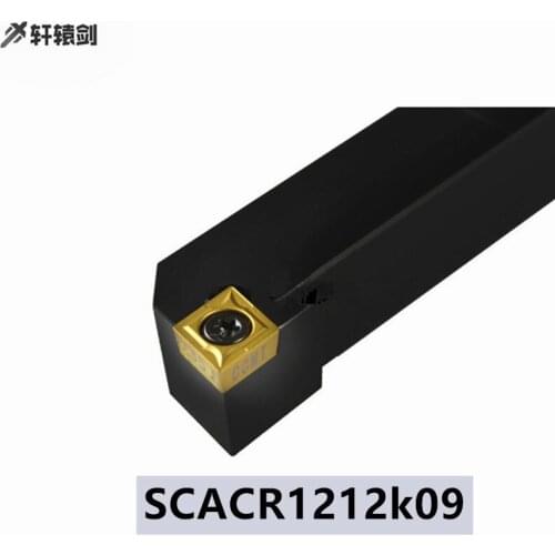 1PC SCACR 1212K09 SCACL1212K09 Carbide Insert Tool Lathe Holder Cutting CNC High Quality CCMT