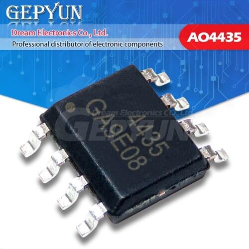 10pcs AO4435 SOP-8 AP4435 FDS4435BZ SOP8 SI4435 SOP FDS4435