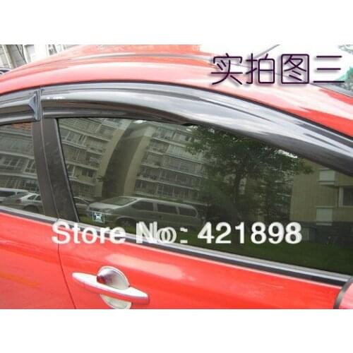 For Honda Civic 2012 2013 2014 2015 window visor Vent Deflector Rain Guard 4 PCS