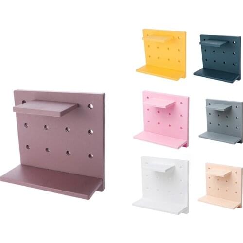 Promotion! Punch-Free Household Hole Board Wall Rack Kitchen Bathroom Shelf Wall Hanging Storage Organizer Closet Shelf