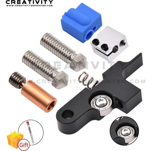Titan Extruder Idler Arm Bimetal pipe For 1.75mm Upgrade Package Artillery Sidewinder X1 Titan Extruder Parts T-volcano Nozzle
