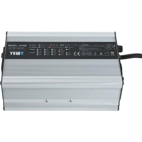 For 48V 10A 15S lifepo4 battery Output 54.75V 10A battery charger 600W smart charger