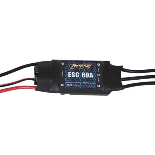 FMS 980mm Ki-61 60A ESC Support 2S-4S battery RC Airplane Hobby Model Plane Aircraft Avion Spare Parts Predator