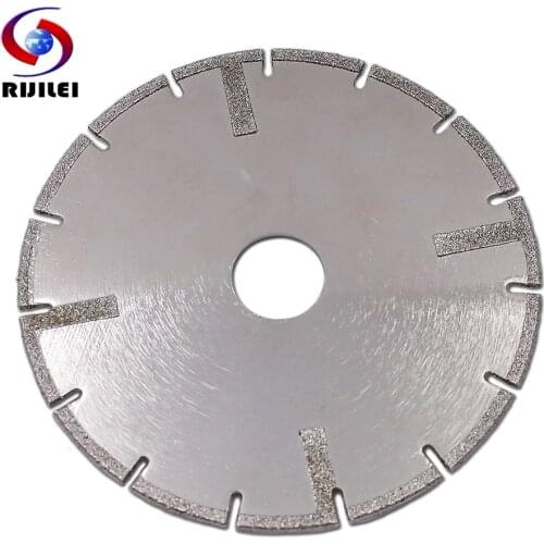 RIJILEI 4"-9 Inch Electroplated Diamond Saw Blade Galvanized Diamond Cutting Disc Grinding Wheel For Marble Granite Ceramic Tile