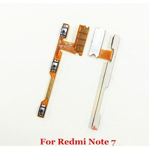 For Xiaomi Redmi Note 7 Note7 Power & Volume Side Button Flex Cable Replacement Part