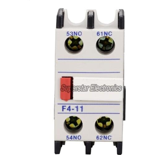 CJX2 AC contactor auxiliary contact F4-11 LA1-D11