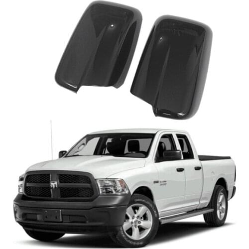 Loyalty for Full Mirror Covers Trim for 2019 2020 Dodge Ram 1500 with NO Turn Signal Chrome Car Accessories
