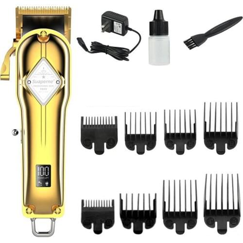 Hair Clipper Tide Brand Oil-head Electric Clipper High-power Rechargeable Factory Direct Metal Hair Clipper