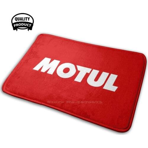Motul White Simple Logo Fan Art Soft Interesting Room Goods Rug Carpet Motocross Motocross Monster Fox Kawazaki Wp Gopro Fmf