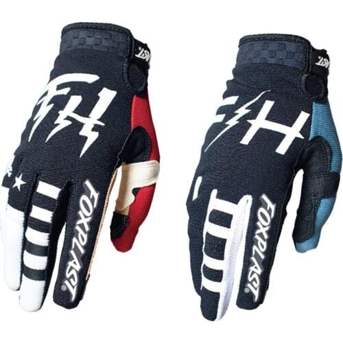 2021 new touch screen lightning bike motorcycle mountain bike road downhill breathable thin wear-resistant warm gloves