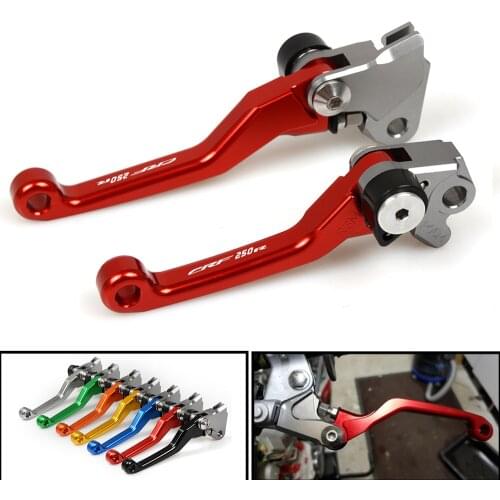 Motocross Dirt Bike Brake Clutch Lever For Honda CR125R CR 125R CR 125 R 2003 2004 2005 2006 2007 Pit Bike Brake Clutch Handle