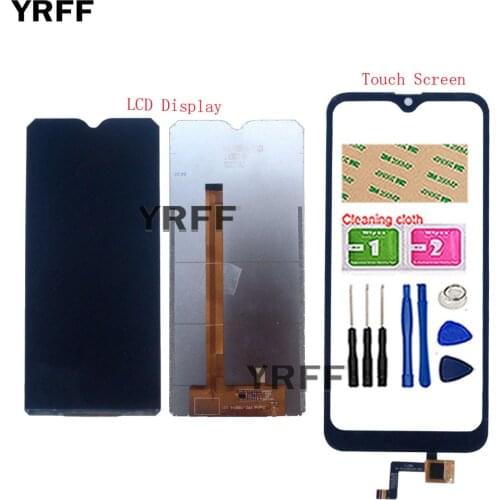 LCD Display Touch Screen For Doogee Y8C LCD Display Touch Screen Digitizer Panel Front Glass TouchScreen Complete Assembly Tools