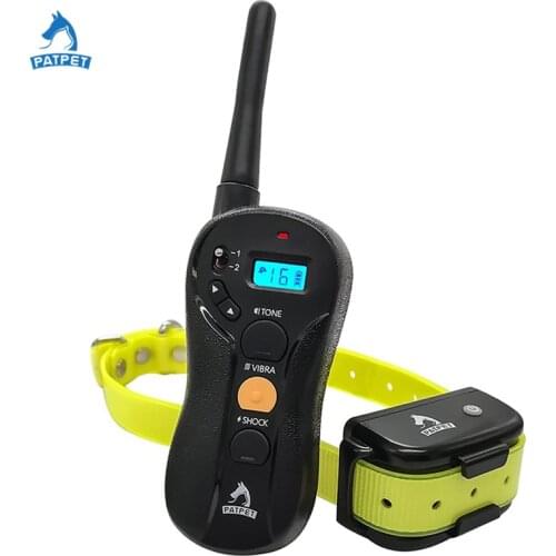 Patpet Remote Dog Training Collar P610 600M Anti Bark Collar Dog Shock Electric Strap for Small Dogs Canine Equipment Supplies
