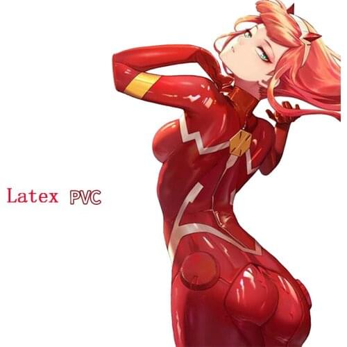 Women Sexy Exotic Catsuit Comic Cosplay Fox Wet Look Faux Latex Leather Jumpsuit Lover Games Club Party Sex Costume Suit Custom