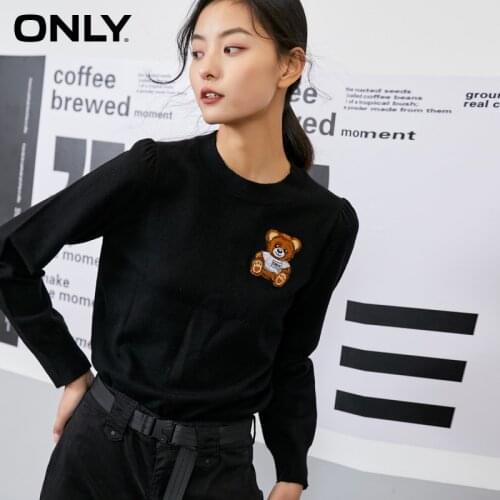 ONLY spring new style with wool pullover wool knitted bottoming shirt women | 120424048