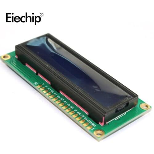 LCD1602 1602 Display Module 3.3V LCD 1602 Blue Screen Character LCD Display Module Blue Blacklight For Arduino LCD Display