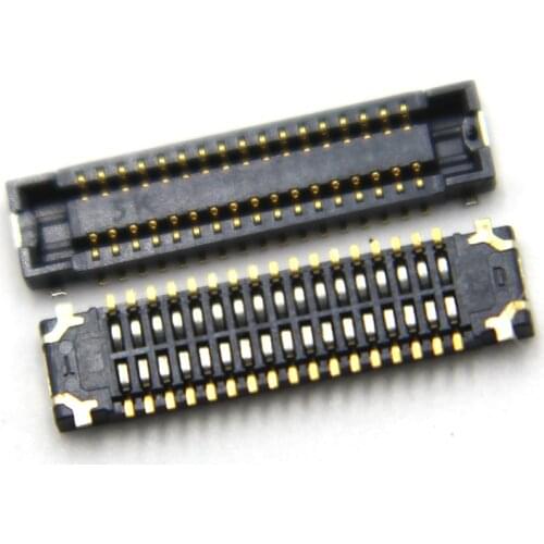 10pcs/lot FPC connector For Samsung J7 Prime LCD G610 G610F LCD display screen on motherboard mainboard 34pin