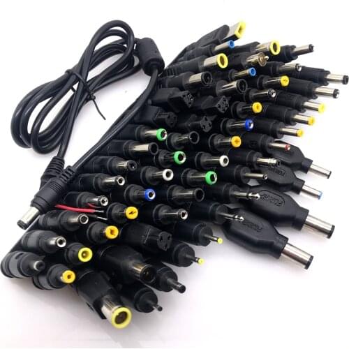 60pcs Universal Laptop DC Power Supply Adapter Connector Plug AC DC conversion head Jack Charger Connectors Laptop Power Adapte