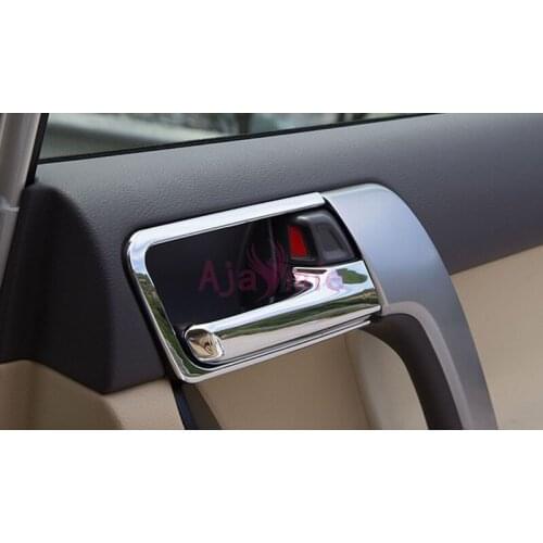 Accessories For Toyota Land Cruiser 150 Prado LC150 FJ150 2010-2017 Interior Door Handle Bowl Cover Trim Chrome Car Styling