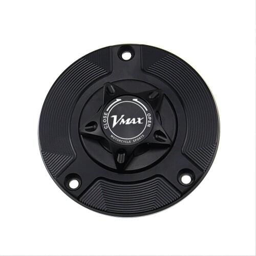 8 Colors CNC Aluminum Keyless Motorcycle Accessories Fuel Gas Tank Cap Cover for For YAMAHA V-MAX 1700 1200 2009-2016