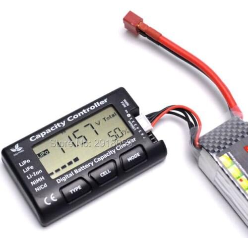 Digital Battery Capacity Checker RC CellMeter 7 For LiPo LiFe Li-ion NiMH Nicd For Quadcopter Raicng Drones