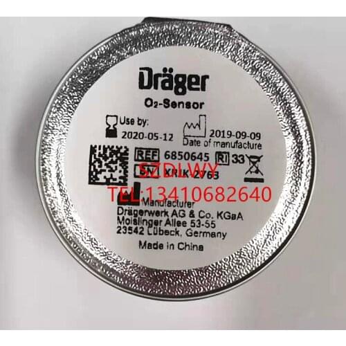 Drager 6850645 Oxygen sensor O2 gas sensor
