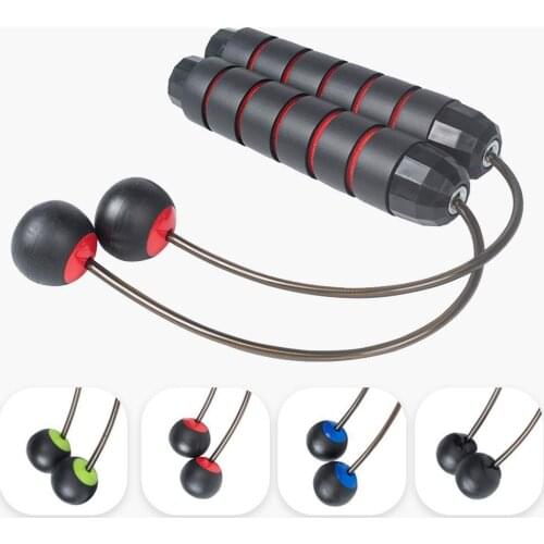 Home Gym Exercise Equipment Skip Rope Crossfit Cordless Jump Ropes Fitness Workout Jumping Training Calorie Consumption