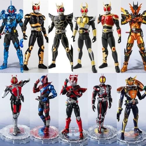 Masked Rider Rider Gaim Den-O Action Figure Movable Kuuga Kamen AgitΩ Model Toys 15cm