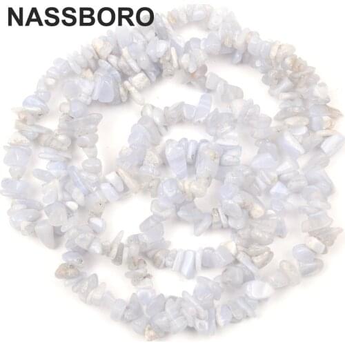 Natural Irregular Purple Gravel Stone Beads Chips Beads Jewelry Bracelet Making DIY 87cm Strand Size 6~8mm