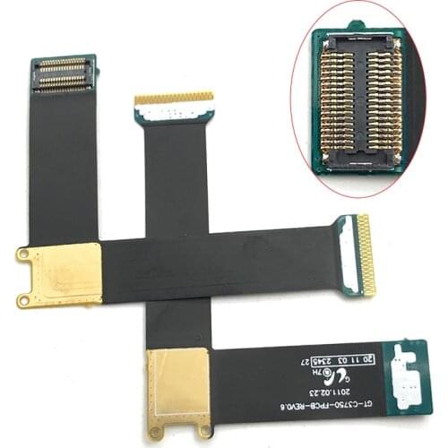 Compatible For Samsung C3750 C3752 Flex Cable GT-C3750 GT-C3752 LCD Display Connector Main Motherboard Flex Cable Repair Parts