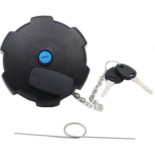 1PCS Truck Fuel Tank Cover Gas Cap For Volvo 20392751 /04 For Loader L60 L90 L110 L120 With Key Lock Exterior Parts 80MM