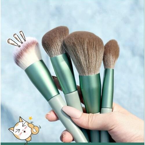 13Pcs Makeup Brushes Tool Set Cosmetic Powder Eye Shadow Foundation Blush Blending Beauty Make Up Brush Makeup Brushes Set