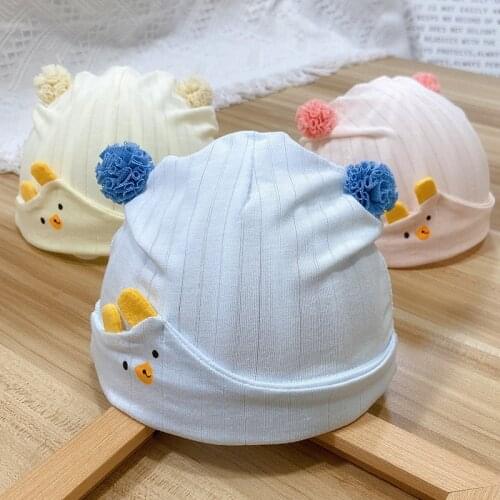 New Newborn Baby Hat Toddler Striped Caps Beanies Soft Hospital Girls Hats Baby Warm Hat
