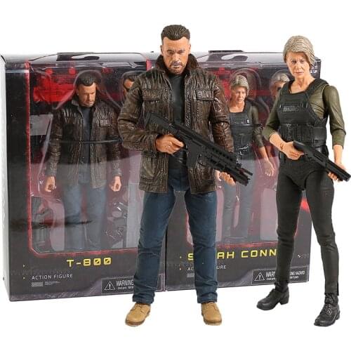New Type NECA Terminator T-800 Dark Fate Sarah Action Figure Collectible Model Toy Gift