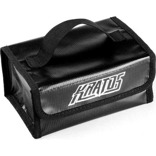 120x180x80mm HGLRC KRATOS Fireproof Explosionproof Battery Safe Bag Lipo Charging HandBag for RC Model Airplane FPV Racing Drone