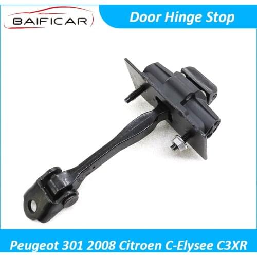 Baificar Brand New Quality Car Door Hinge Stop Check Strap Limitery Front Rear For Peugeot 301 2008 Citroen C-Elysee C3XR
