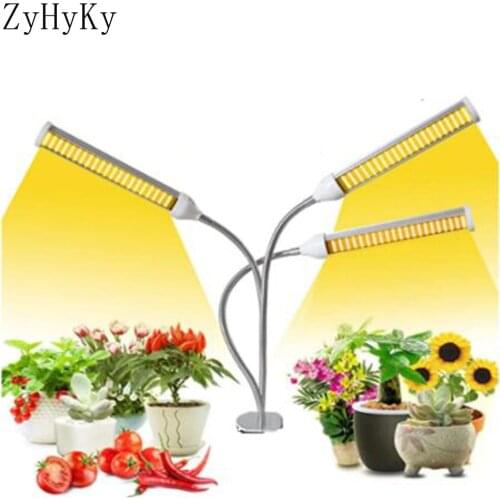LED Grow Light with Clip Full Spectrum LED Plant Light for Indoor Flowers Seedling Flower Tent Cultivation Phyto Lamp