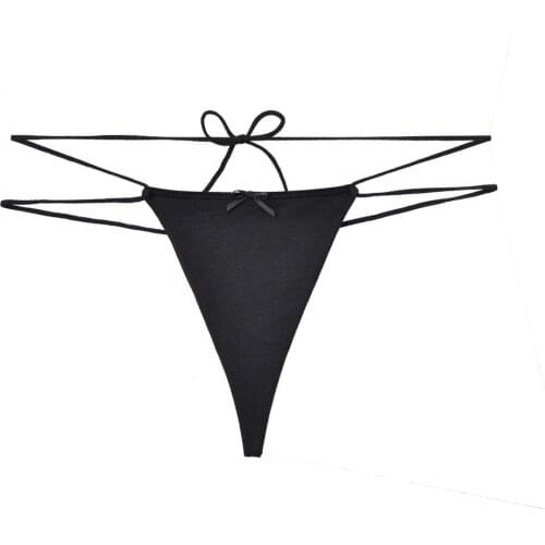 Women Sexy Panties cotton sports Thong T-back Low-rise Tanga Briefs Underpants teen girl plus size Lingerie G-string S-XL