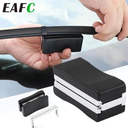 Universal Auto Car Vehicle Black Windshield Wiper Blade Refurbish Repair Tool Restorer Windshield Scratch Repair Kit Cleaner