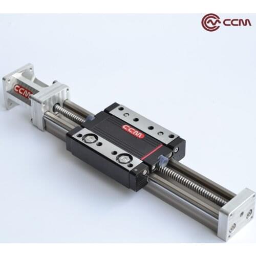 High Precision sliding table traveling length 200mm linear motion ball screw