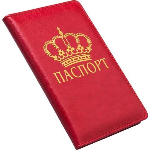 Zoukane Imperial crown Passport Cover Case Card Holder Travel Accessories Colorful Passport Wallet ZSPC30