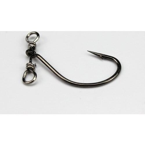 10-20pcs/lot Balance single hook 2.5cm0.4g Barbed fishing hook Crankhook High Carbon Steel Sharped Fishhooks For Soft Lure Bass