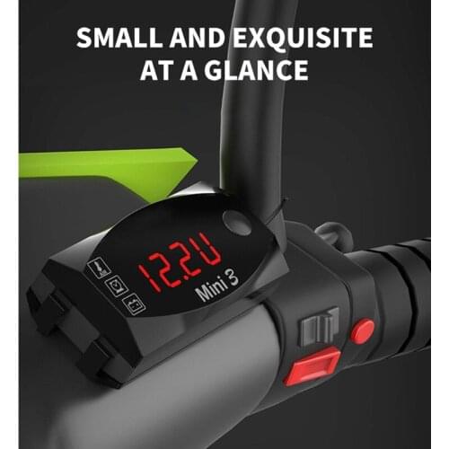 3 In 1 Auto Electronic Clock LED Backlight Digital Display Car Digital Clock & Temperature Display Electronic Clock Thermometer