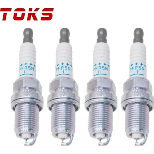 4 PCS 18817-11051 PFR5N-11 Spark Plug For Hyundai Santa Fe Tiburon XG350 Kia Sportage 18817 11051 PFR5N11 5838